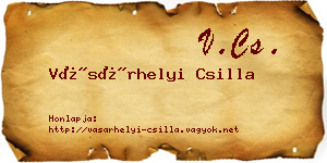 Vásárhelyi Csilla névjegykártya